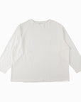 BSQ BOAT NECK LONG SLEEVE TT2208-WH