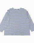 BSQ BOAT NECK LONG SLEEVE TT2208-WH/BU