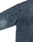 COVERALLS JACKET INDIGO DENIM (ACID WASH) D32500-1