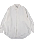 OVER-SIZED OXFORD SHIRT (WHITE) D32504 - 511