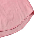 OVER-SIZED OXFORD SHIRT (PINK) D32504 - 521
