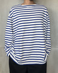 BSQ BOAT NECK LONG SLEEVE CT2208-BKWH