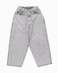 EZ DENIM 5P PANTS FADE PT2201-BKFD