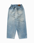 EZ DENIM 5P PANTS NARROW FIT USED PAINT PT2201-N-IDPT