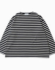 BSQ BOAT NECK LONG SLEEVE CT2208-BKWH