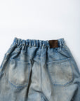 EZ DENIM 5P PANTS USED PAINT PT2201-IDPT