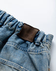EZ DENIM 5P PANTS NARROW FIT USED PAINT PT2201-N-IDPT