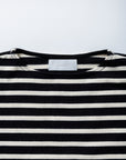 BSQ BOAT NECK LONG SLEEVE CT2208-BKWH