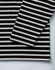 BSQ BOAT NECK LONG SLEEVE CT2208-BKWH