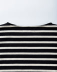 BSQ BOAT NECK LONG SLEEVE CT2208-BKWH