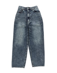 EZ 5P PANTS INDIGO DENIM (ACID WASH) D12500-1