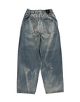 EZ 5P PANTS INDIGO DENIM (HARD WASH) D12500-2