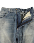 EZ 5P PANTS INDIGO DENIM (HARD WASH) D12500-2