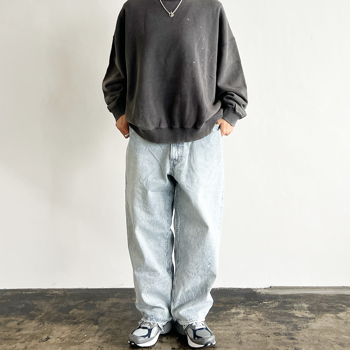 EZ 5P PANTS HICKORY D12503