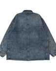 COVERALLS JACKET INDIGO DENIM (ACID WASH) D32500-1