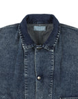 COVERALLS JACKET INDIGO DENIM (ACID WASH) D32500-1