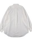 OVER-SIZED OXFORD SHIRT (WHITE) D32504 - 511