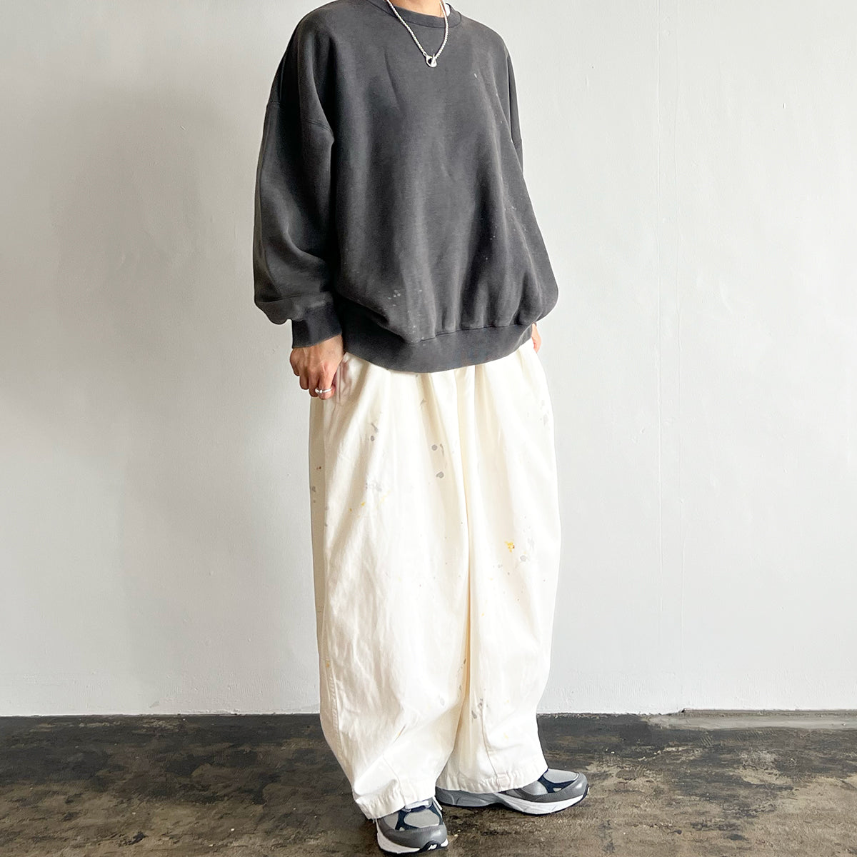 【tsuzuli MADE BY HARVESTY 】REMAKE CIRCUS PANTS CHINO (IVORY) DH82502 - 531