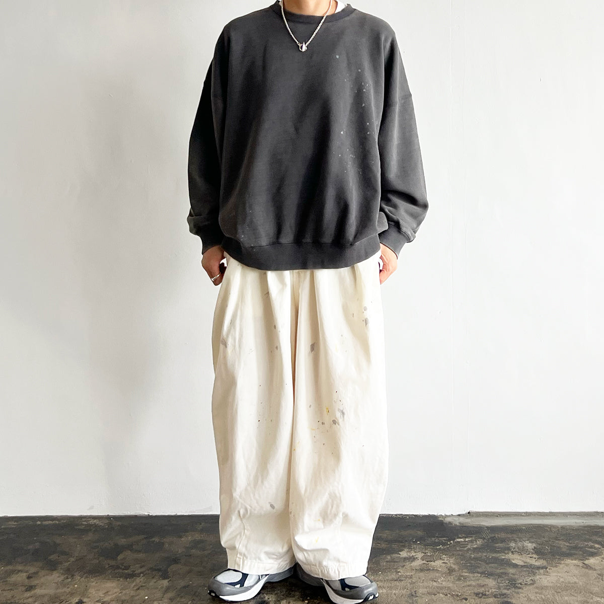 【tsuzuli MADE BY HARVESTY 】REMAKE CIRCUS PANTS CHINO (IVORY) DH82502 - 531