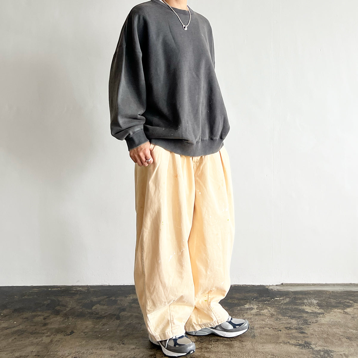 【tsuzuli MADE BY HARVESTY 】REMAKE CIRCUS PANTS CHINO (BEIGE) DH82502 - 534