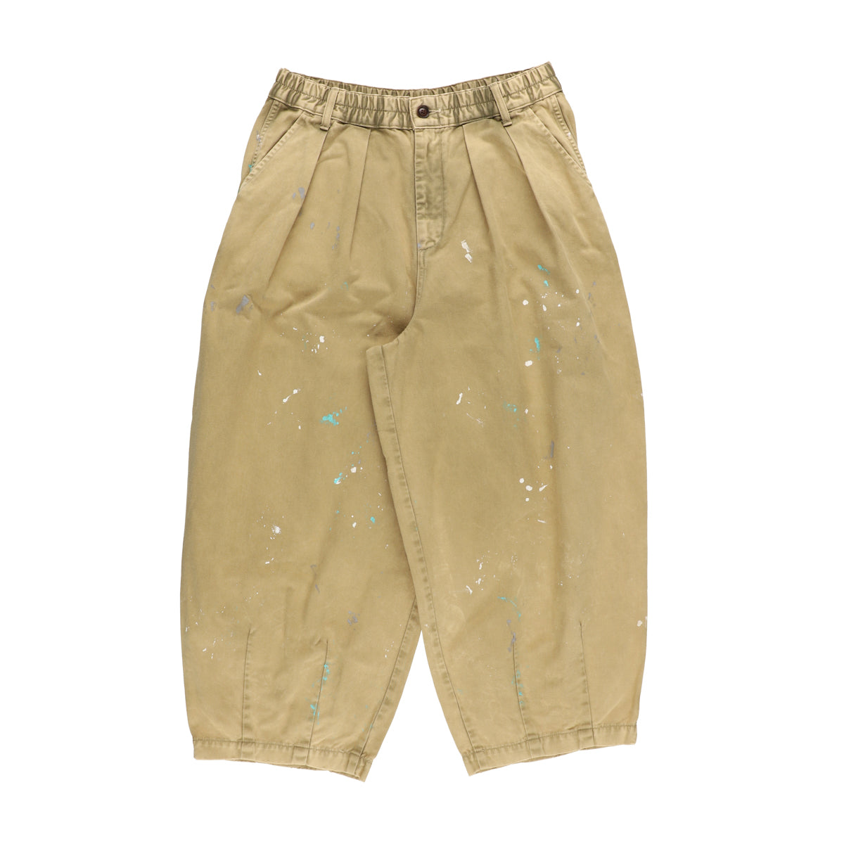tsuzuli MADE BY HARVESTY 】REMAKE CIRCUS PANTS CHINO (GREEN) DH82502 -