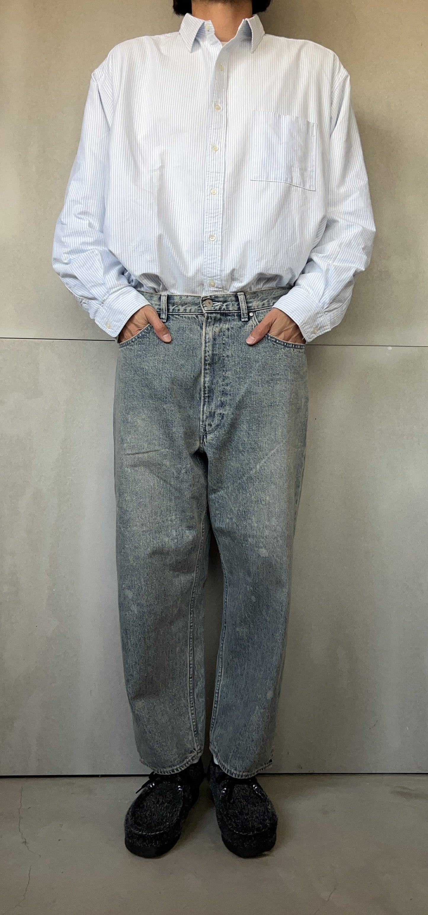 EZ DENIM 5P PANTS NARROW FIT FADE  TT2201NF