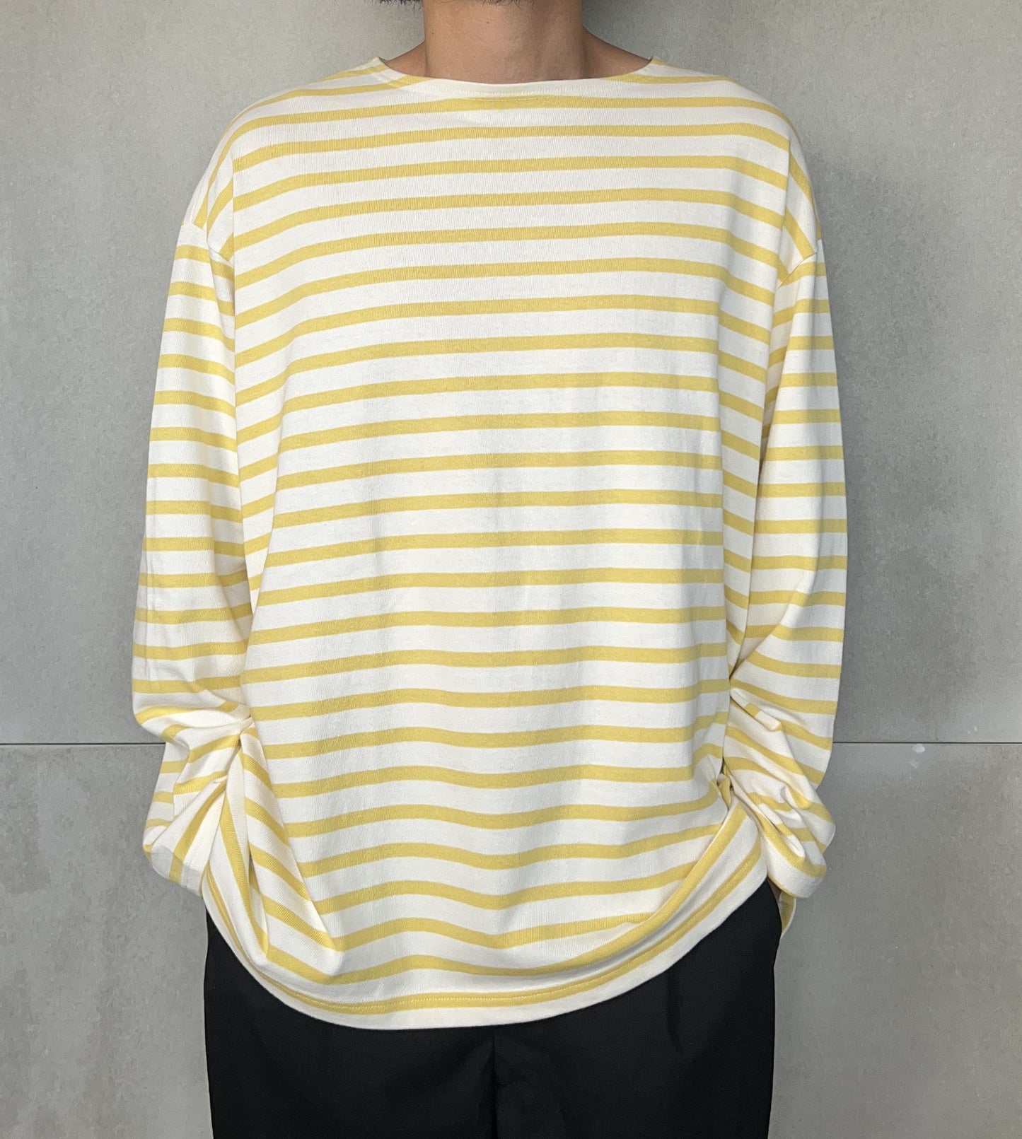 BSQ BOAT NECK LONG SLEEVE TT2208